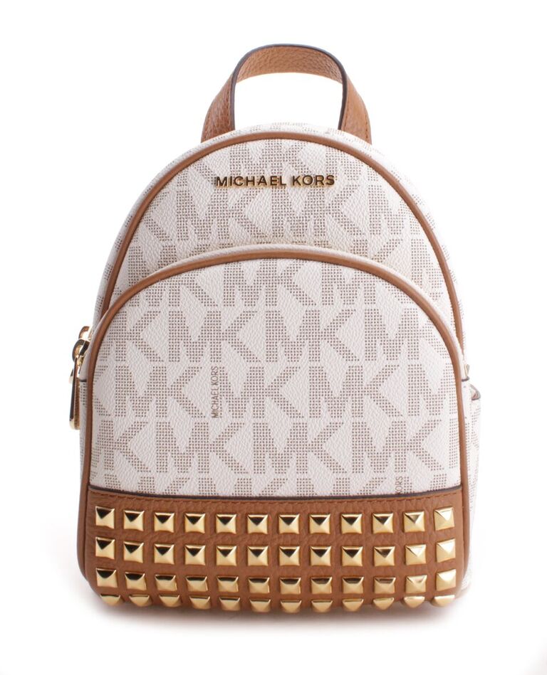 Michael kors small on sale studded backpack